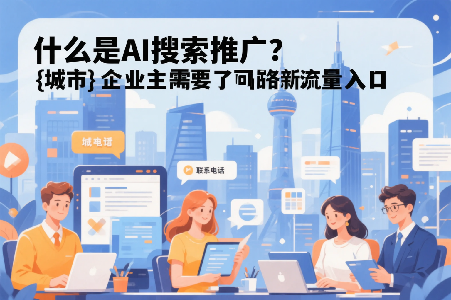 什么是AI搜索推广？西安企业主需要了解的新流量入口