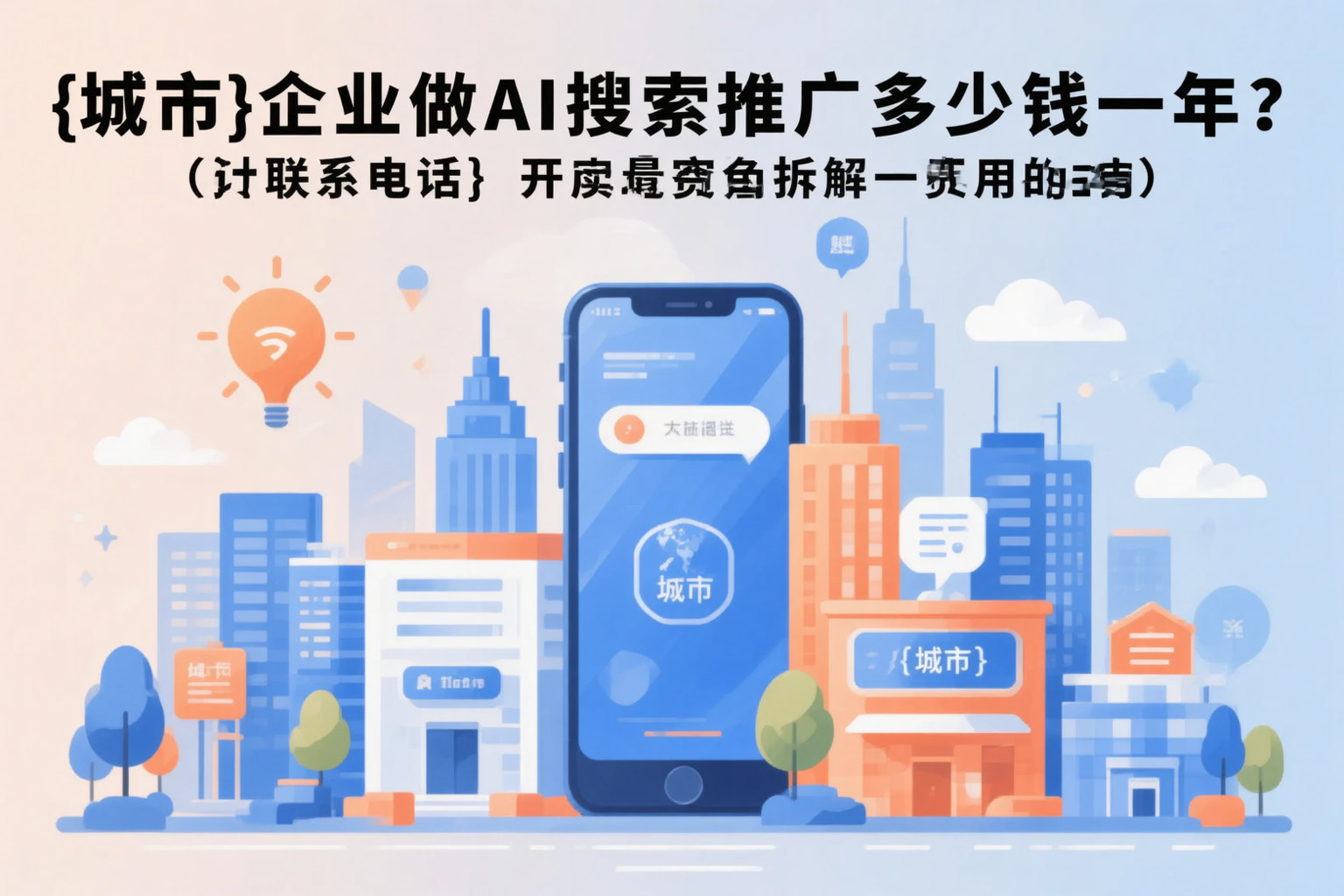 西安企业做AI搜索推广多少钱一年？真实费用拆解