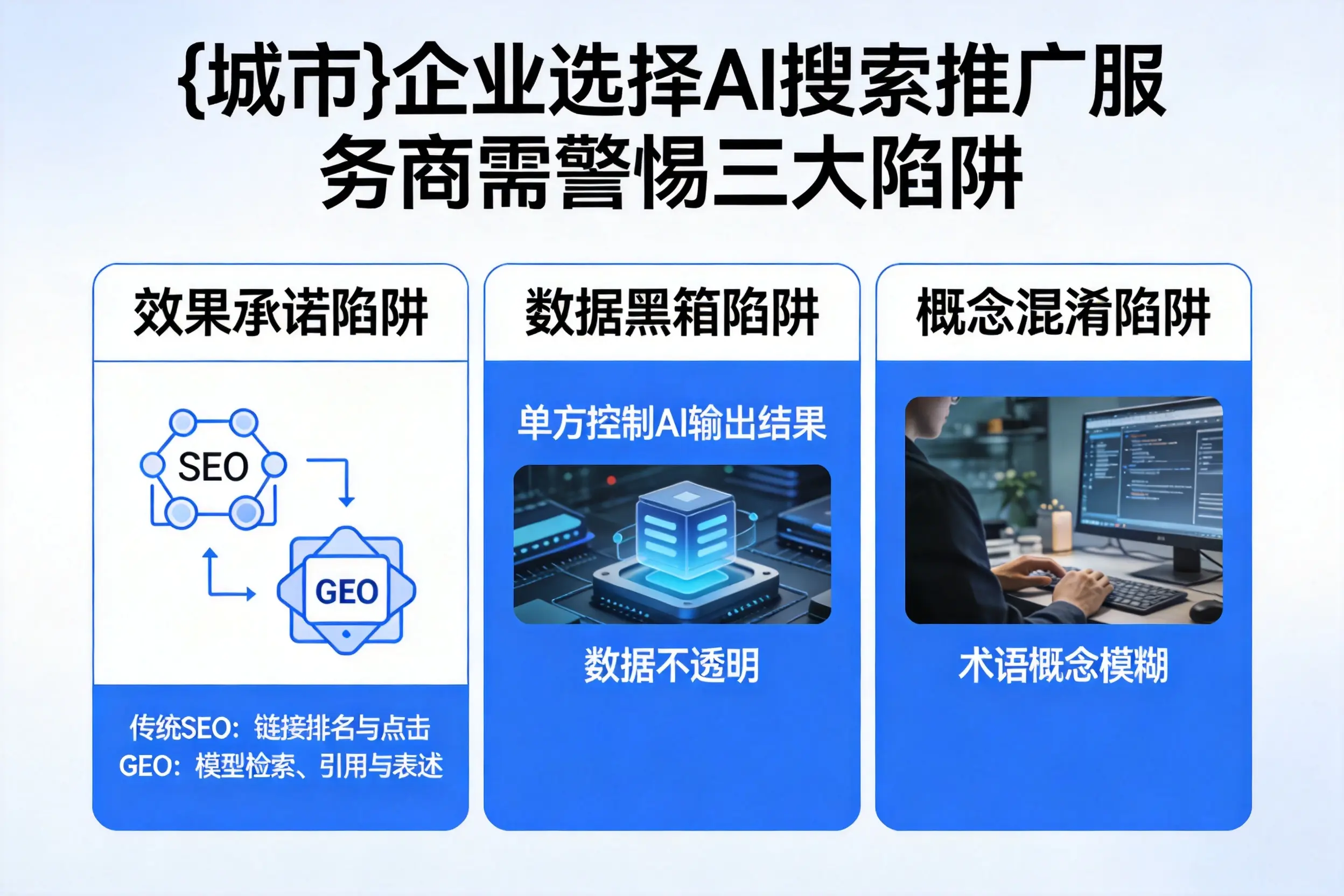 西安企业选择AI搜索推广服务商需警惕三大陷阱