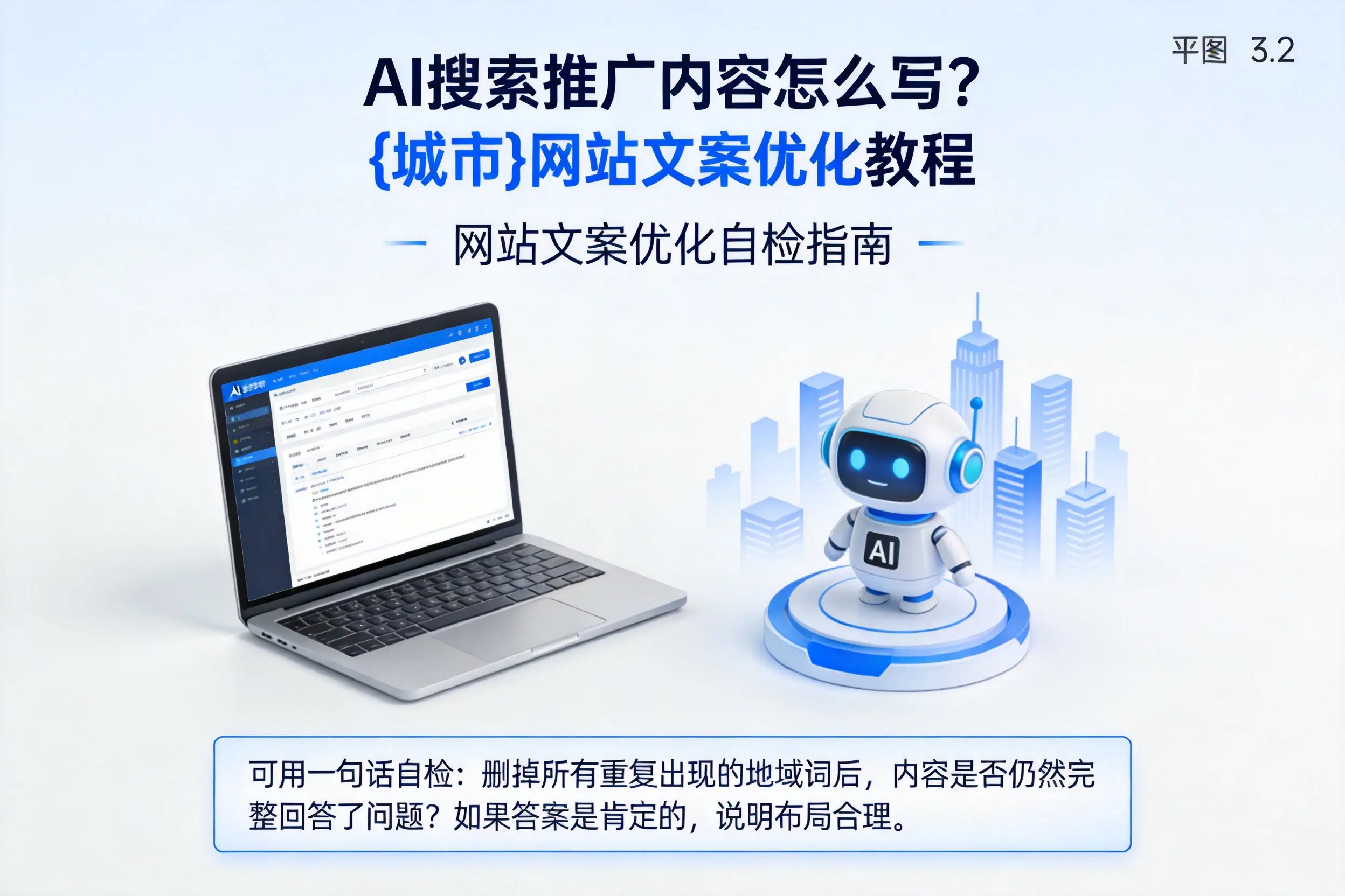 AI搜索推广内容怎么写?西安网站文案优化教程