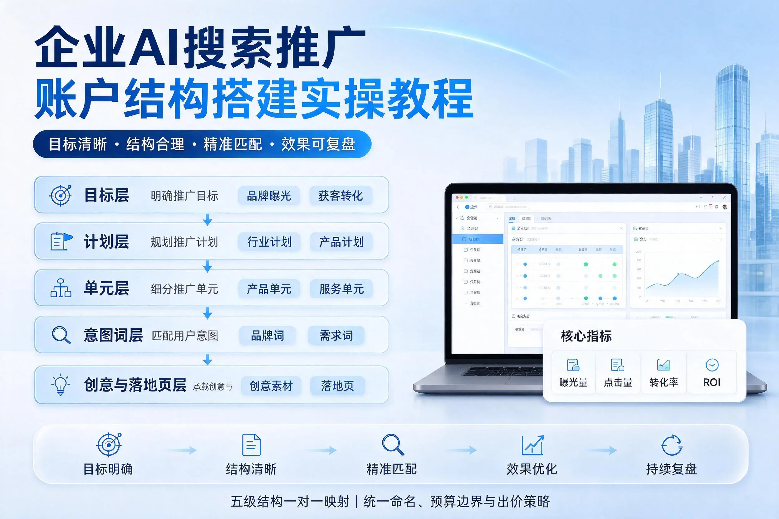 西安企业AI搜索推广账户结构搭建实操教程